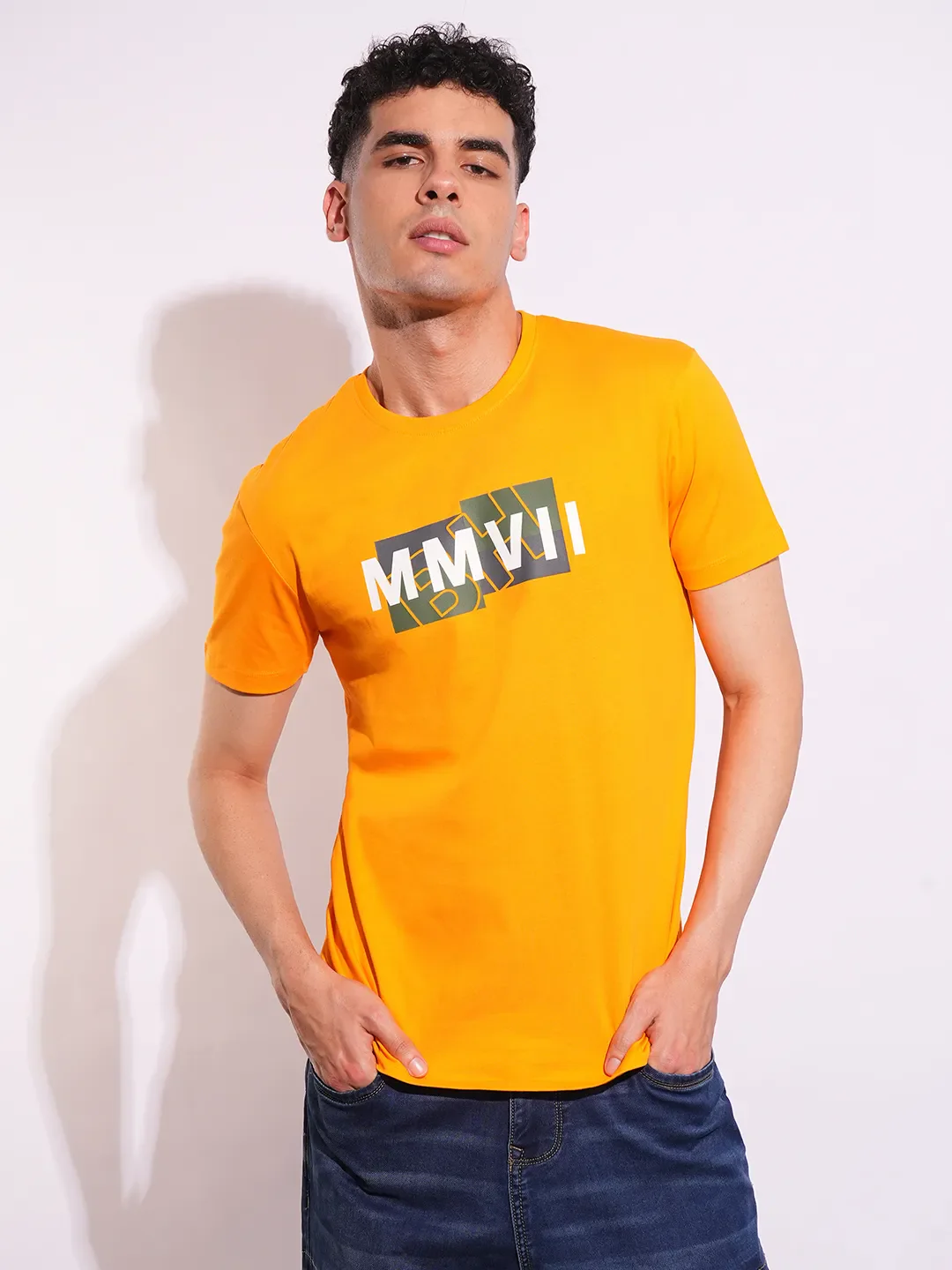 Slim Fit Men's Short Sleeves T-Shirt by Being Human Clothing