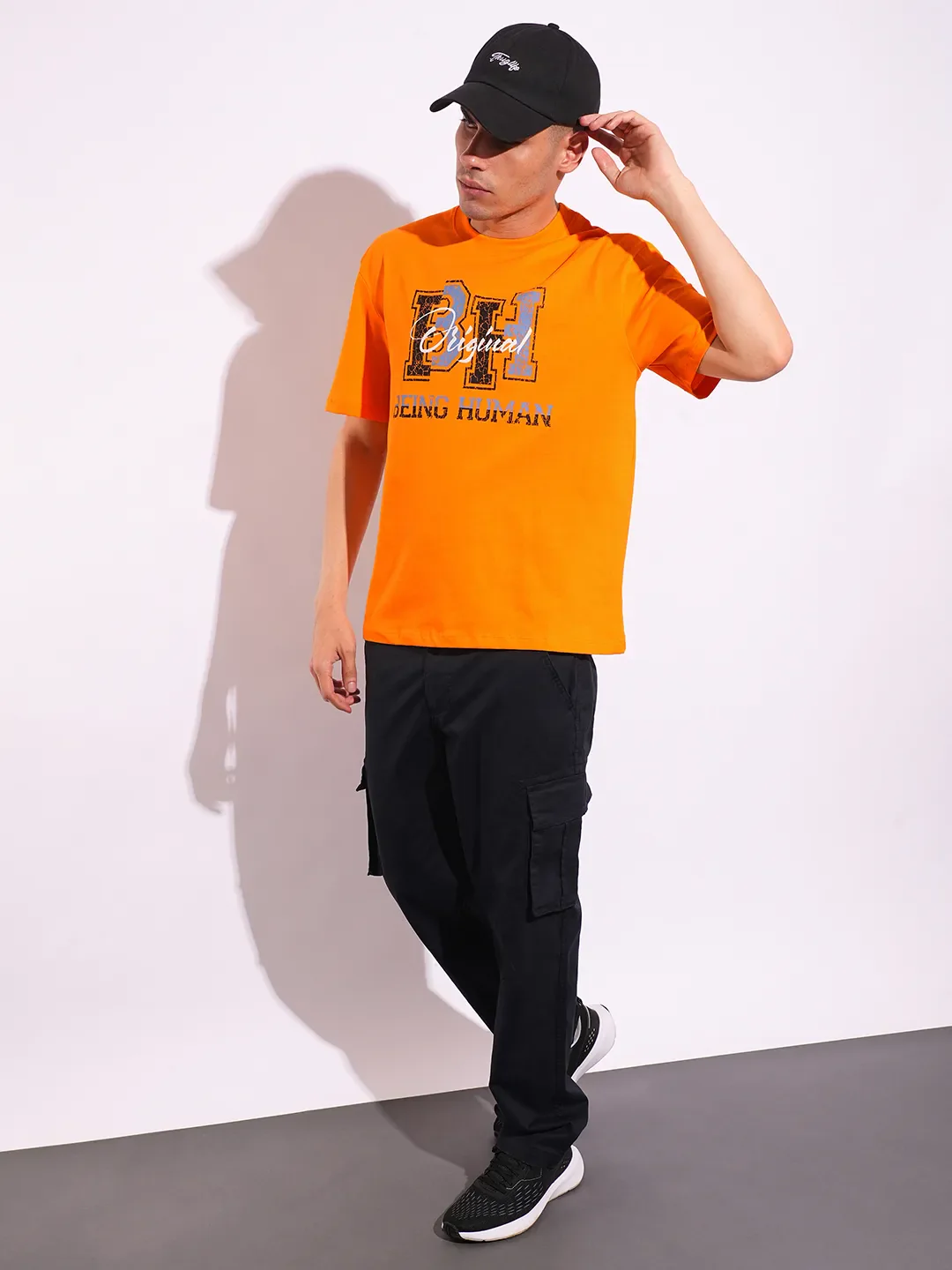 Easy Fit Men's Short Sleeves T-Shirt by Being Human Clothing - Image 4