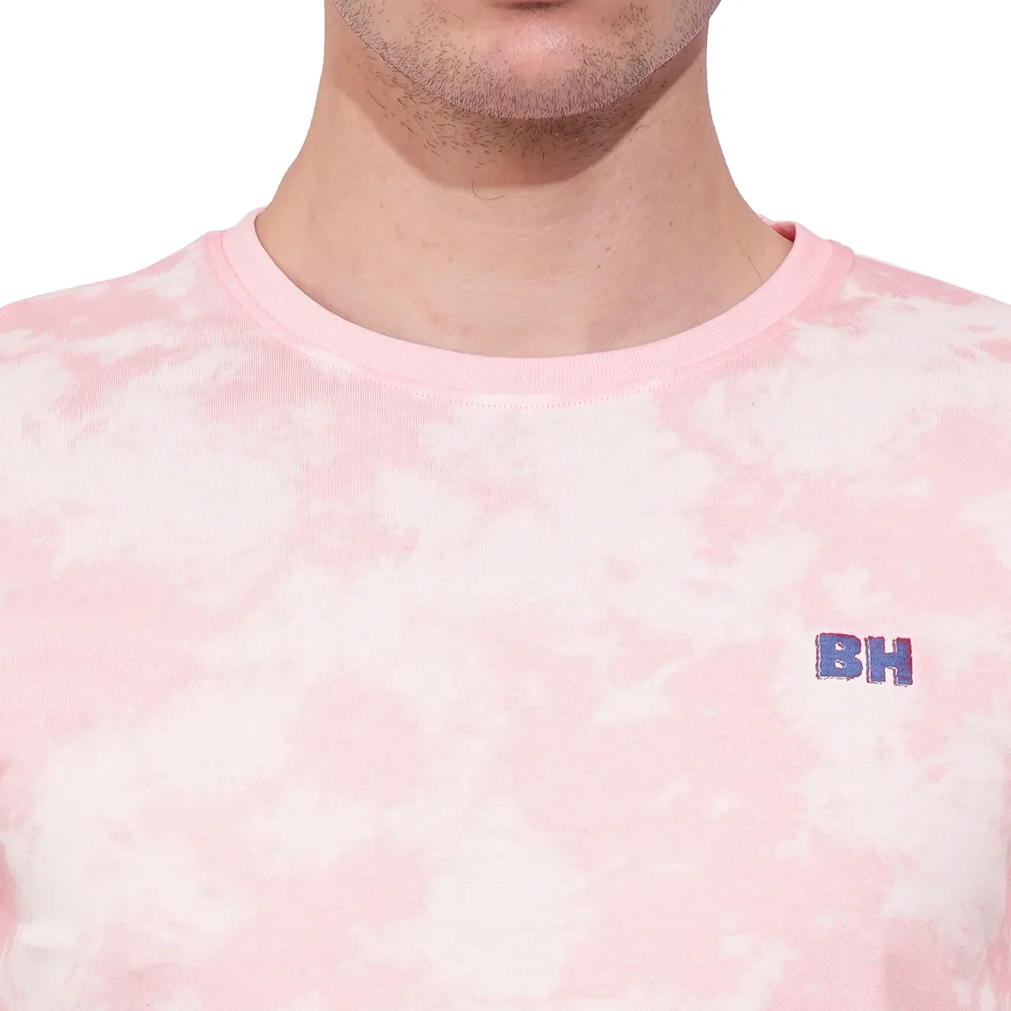Pink Regular Fit Men's T-Shirt by Being Human Clothing - Image 5