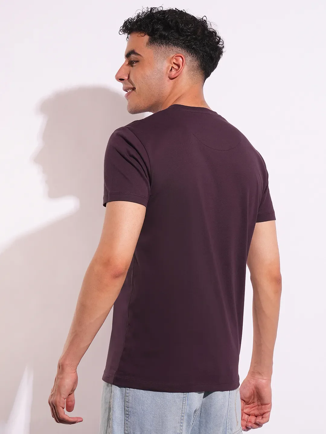 Slim Fit Men's Short Sleeves T-Shirt by Being Human Clothing - Image 3