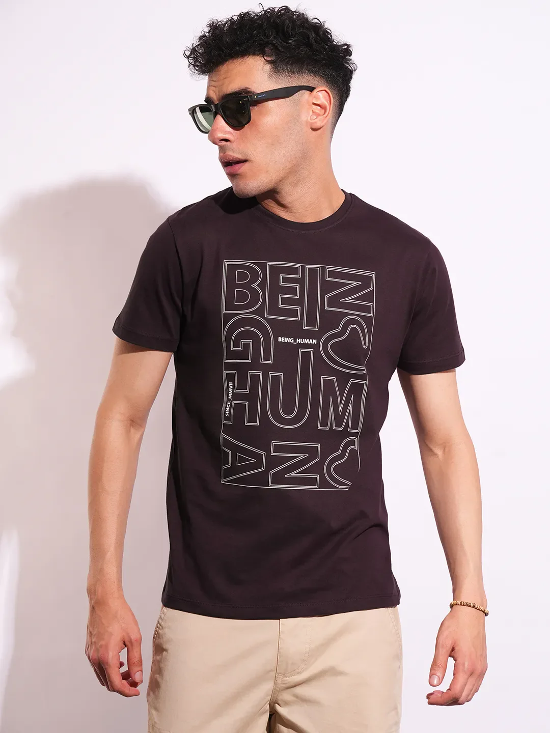 Slim Fit Men's Short Sleeves T-Shirt by Being Human Clothing - Image 6