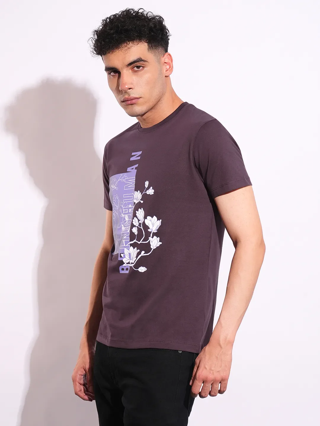 Slim Fit Men's Short Sleeves T-Shirt by Being Human Clothing - Image 2
