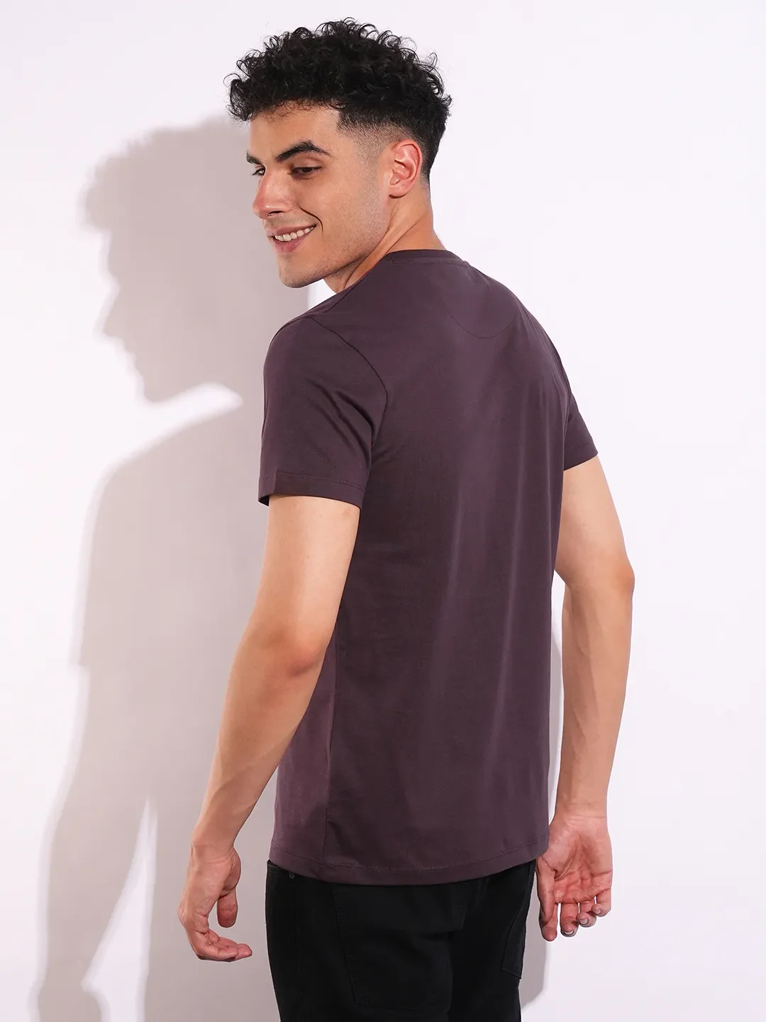 Slim Fit Men's Short Sleeves T-Shirt by Being Human Clothing - Image 3