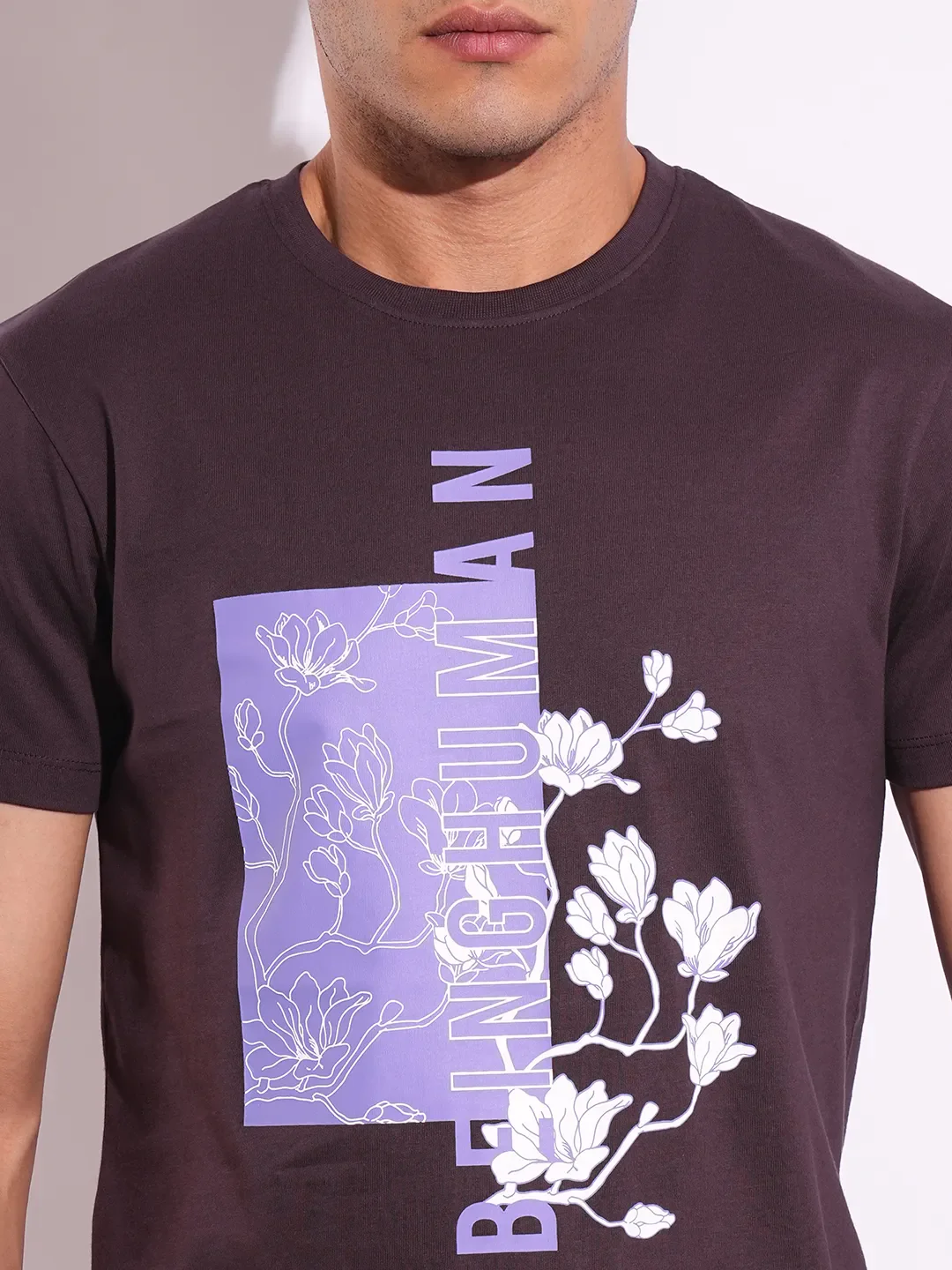 Slim Fit Men's Short Sleeves T-Shirt by Being Human Clothing - Image 5