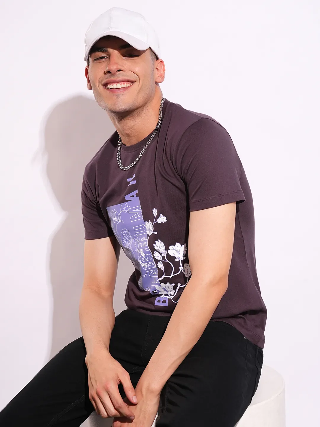 Slim Fit Men's Short Sleeves T-Shirt by Being Human Clothing - Image 6