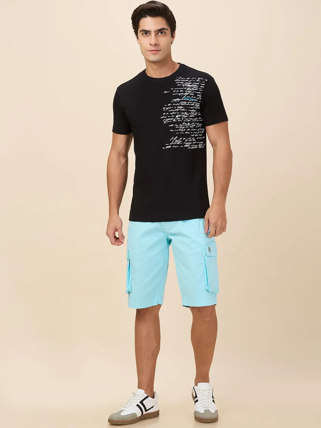 Slim Fit Men's Short Sleeves T-Shirt by Being Human Clothing - Image 2