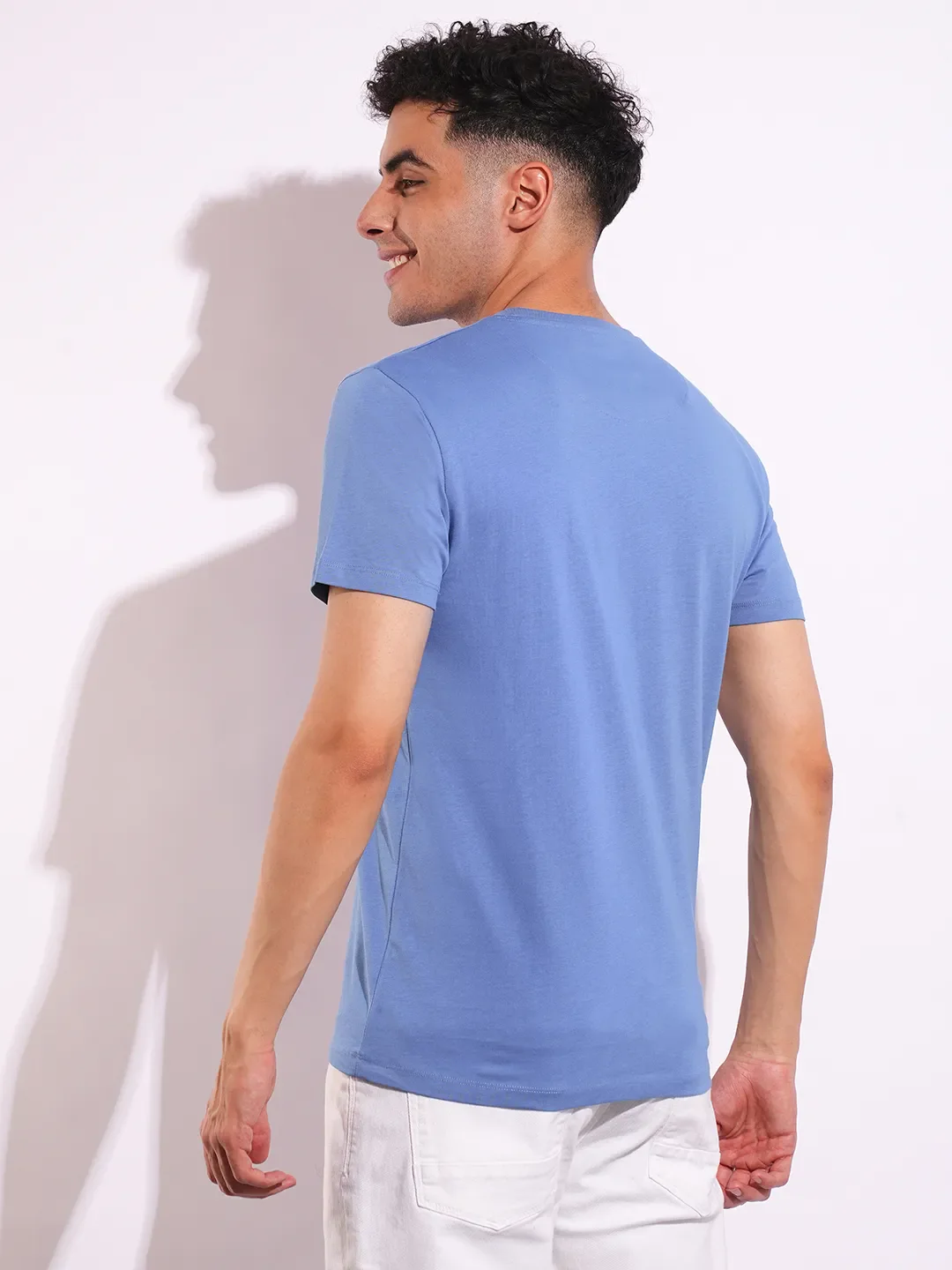 Slim Fit Men's Short Sleeves T-Shirt by Being Human Clothing - Image 3