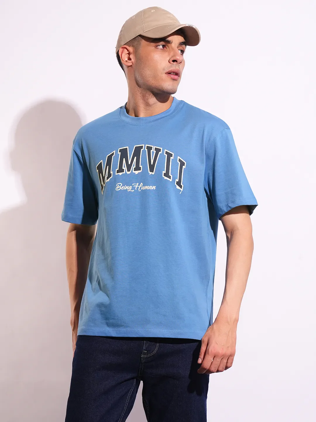 Easy Fit Men's Short Sleeves T-Shirt by Being Human Clothing - Image 6