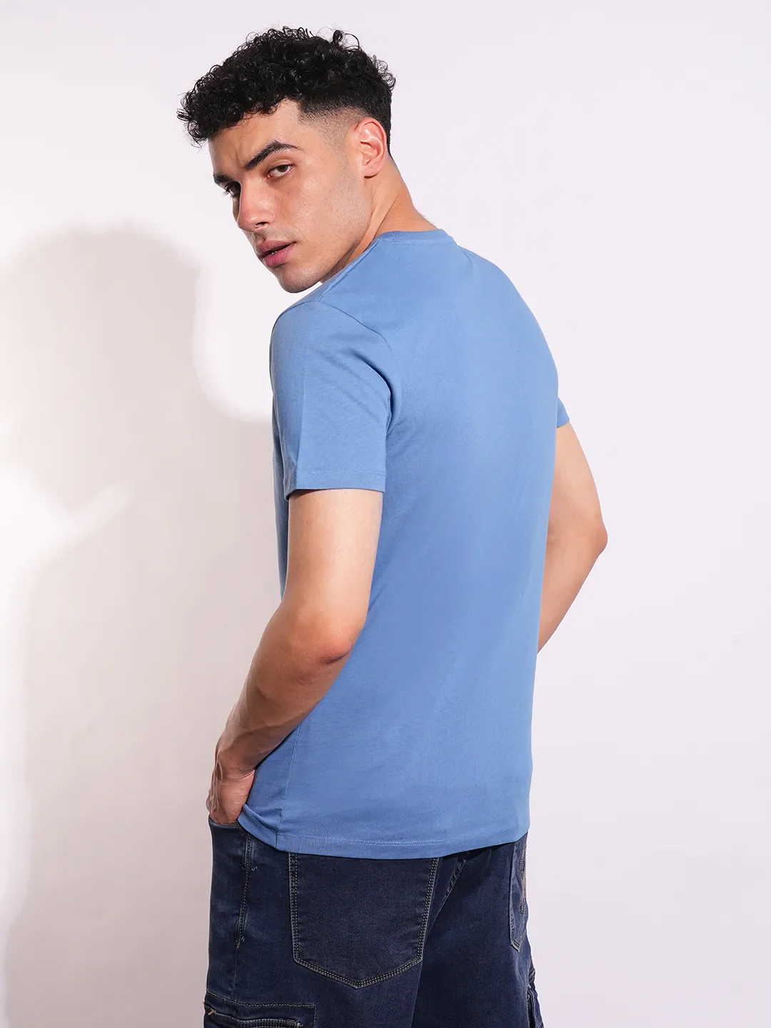 Slim Fit Men's Short Sleeves T-Shirt by Being Human Clothing - Image 3