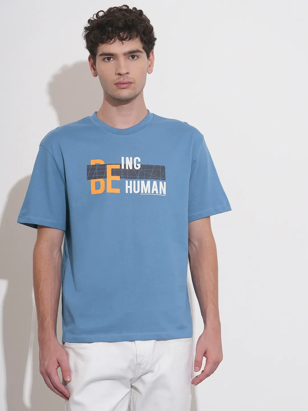 Easy Fit Men's Short Sleeves T-Shirt by Being Human Clothing