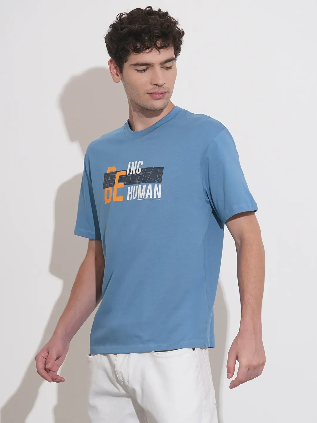 Easy Fit Men's Short Sleeves T-Shirt by Being Human Clothing - Image 2