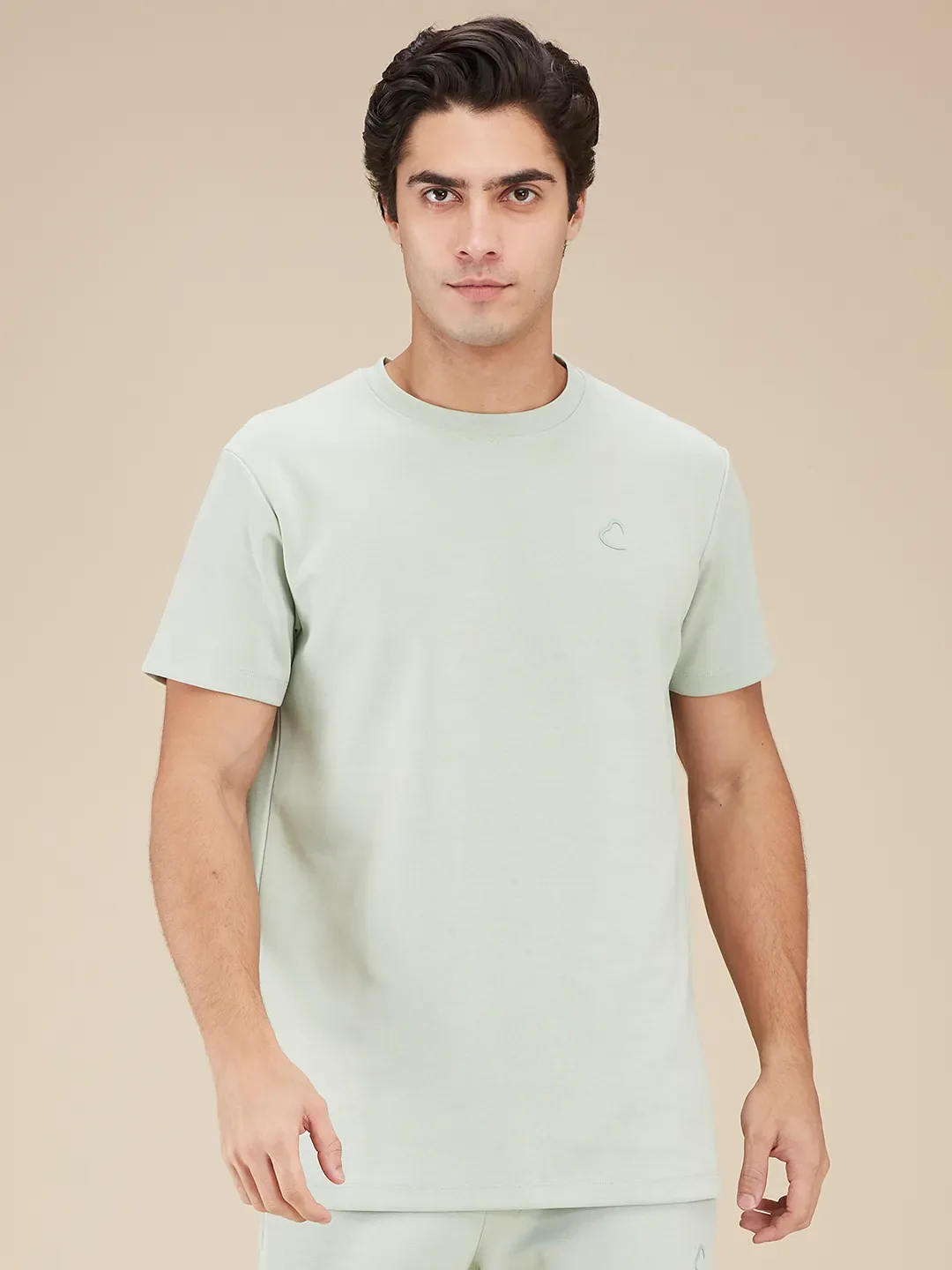Sage Easy Fit Round Neck Men's T-Shirt by Being Human Clothing