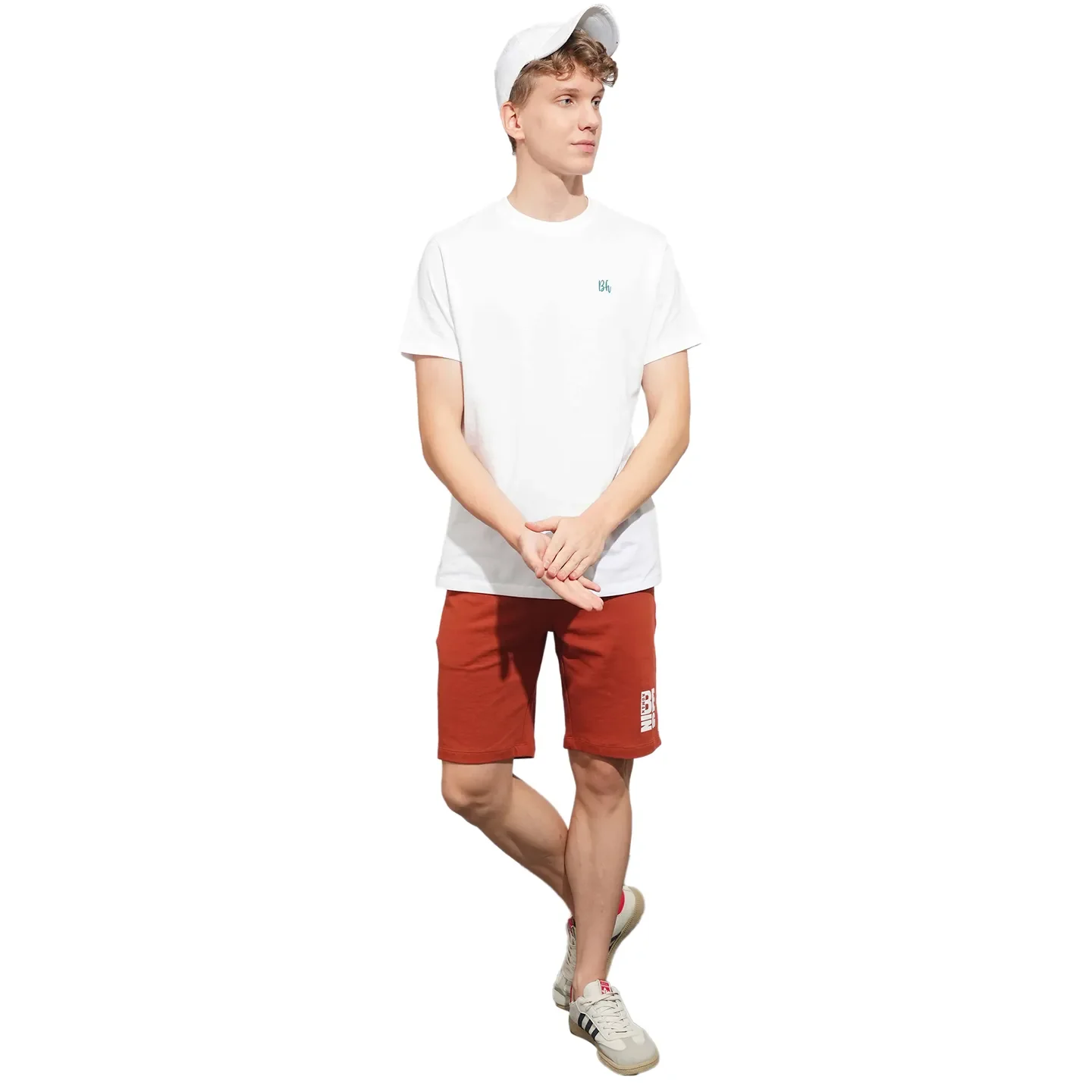 White Regular Fit Men's Short Sleeves T-Shirt by Being Human Clothing - Image 4