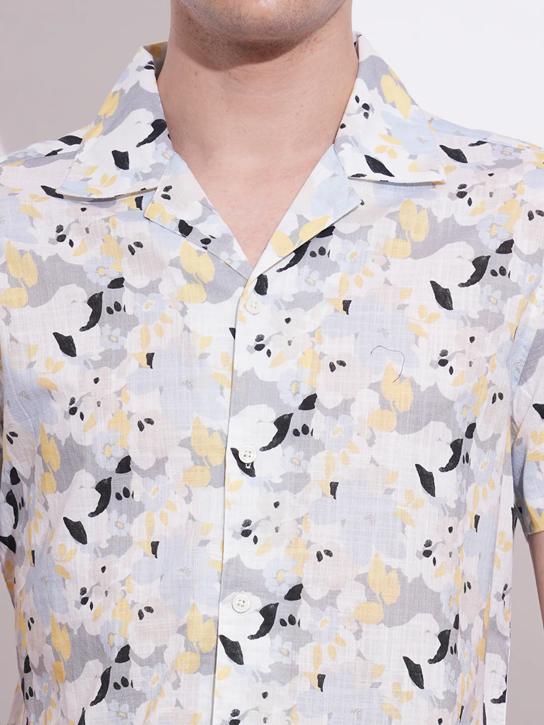 Sky Blue Regular Fit Regular Collar Men's Shirt by Being Human Clothing - Image 4