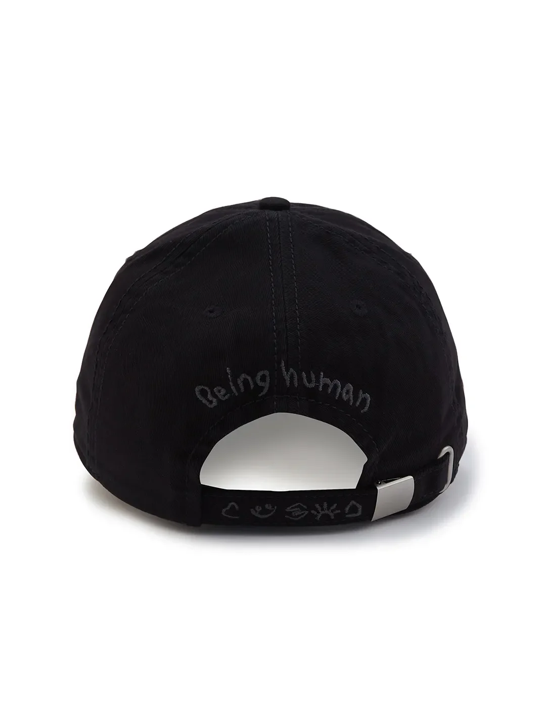 Black Unisex Cap by Being Human Clothing - Image 4