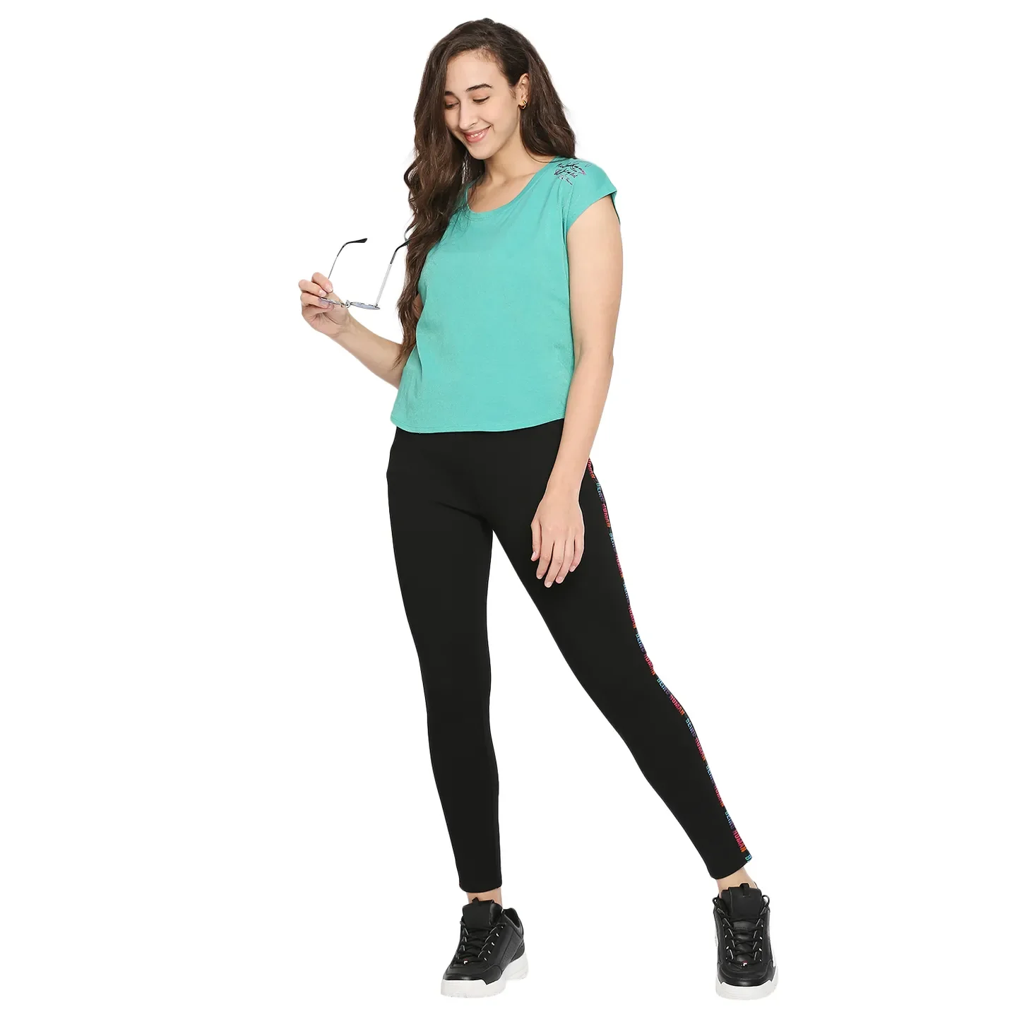 Green Easy Fit Short Sleeve Women's T-Shirt By Being Human Clothing - Image 6