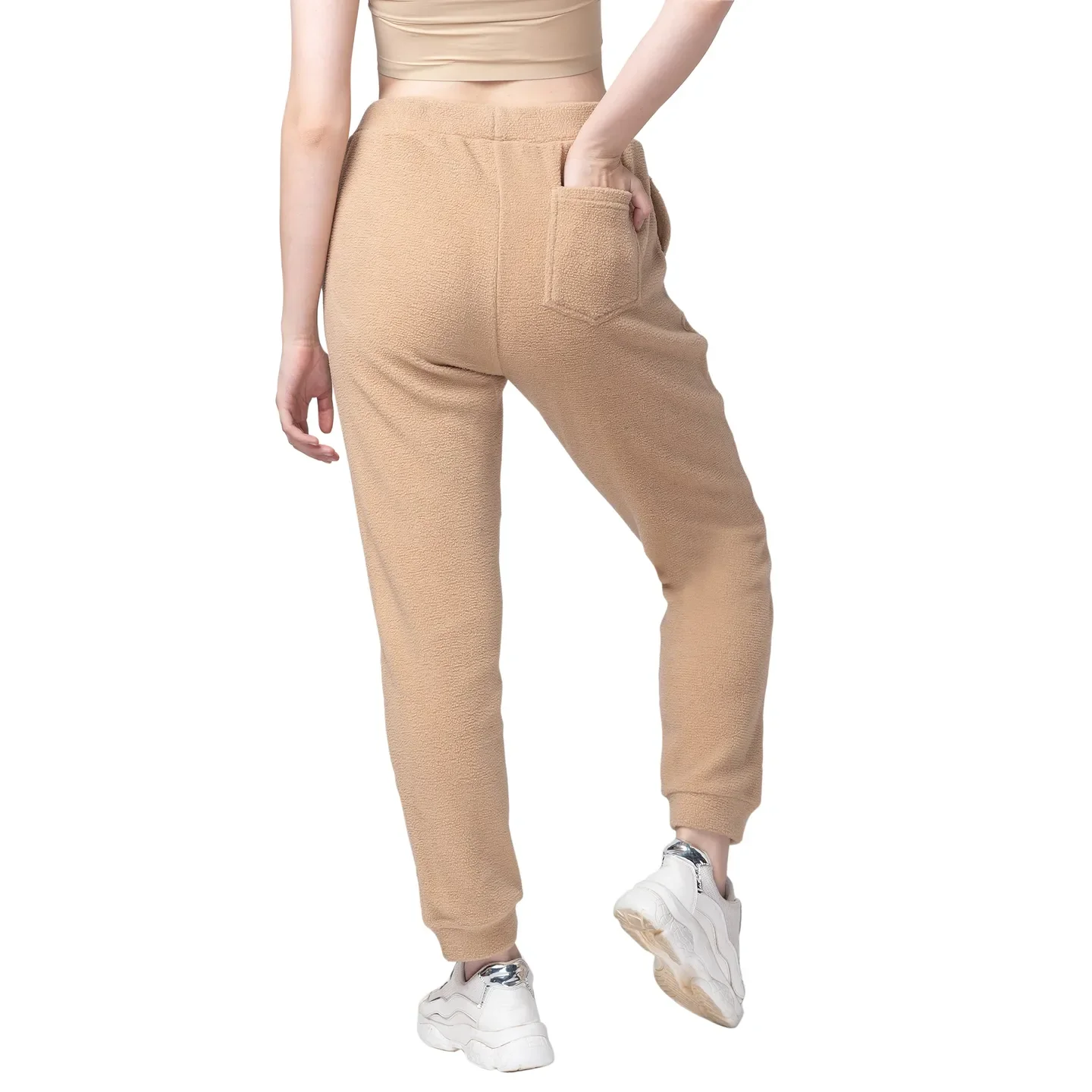 Pink Women's Track Pants By Being Human Clothing - Image 3