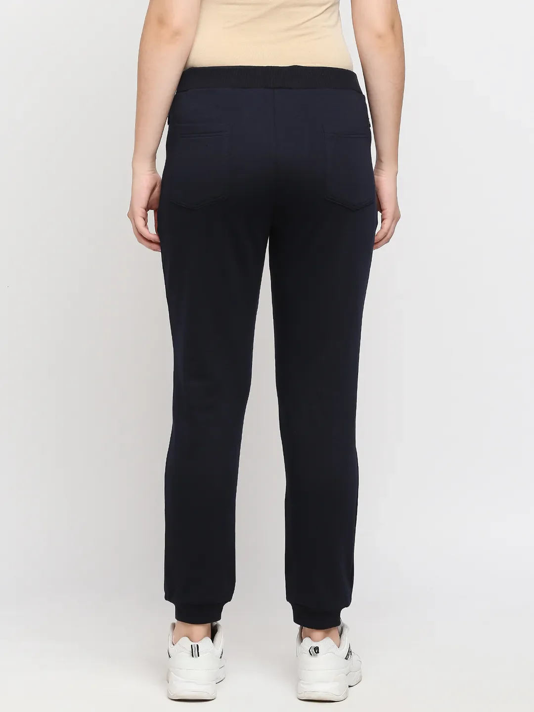 Navy Women's Track Pants By Being Human Clothing - Image 4