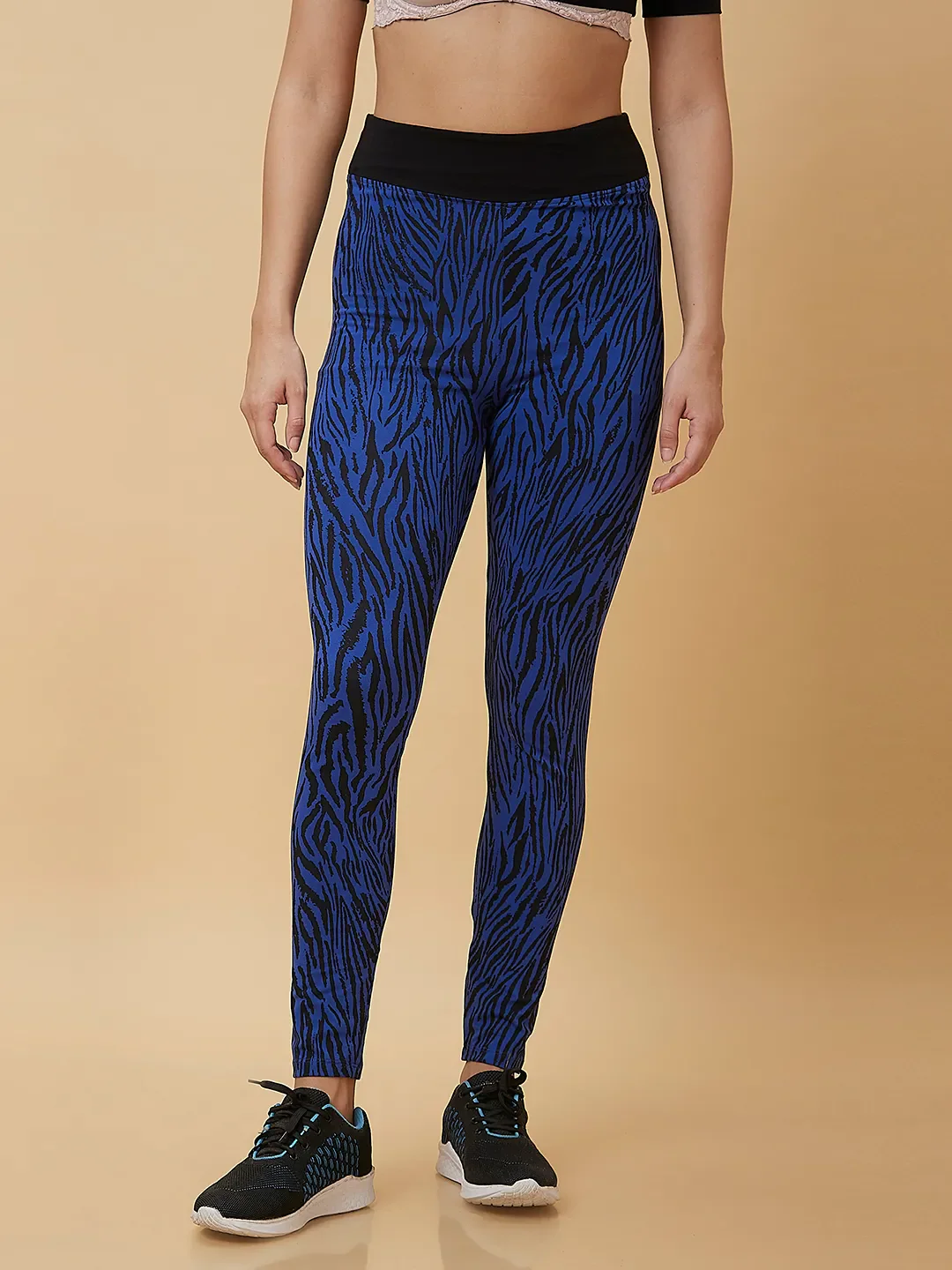 Black Slim Fit Women's Leggings By Being Human Clothing