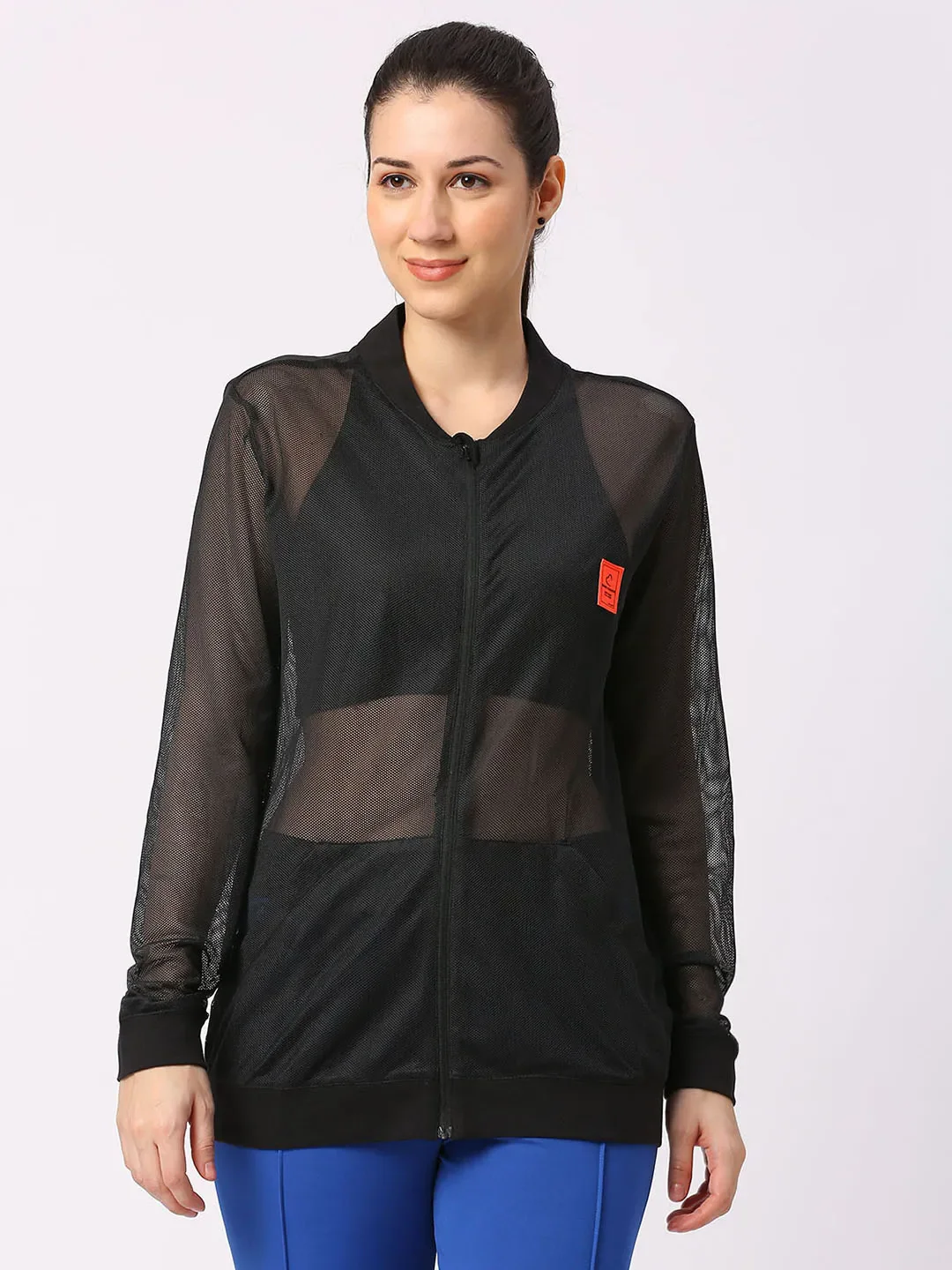 Black Oversized Boxy Fit Womans' Shrug By Being Human Clothing