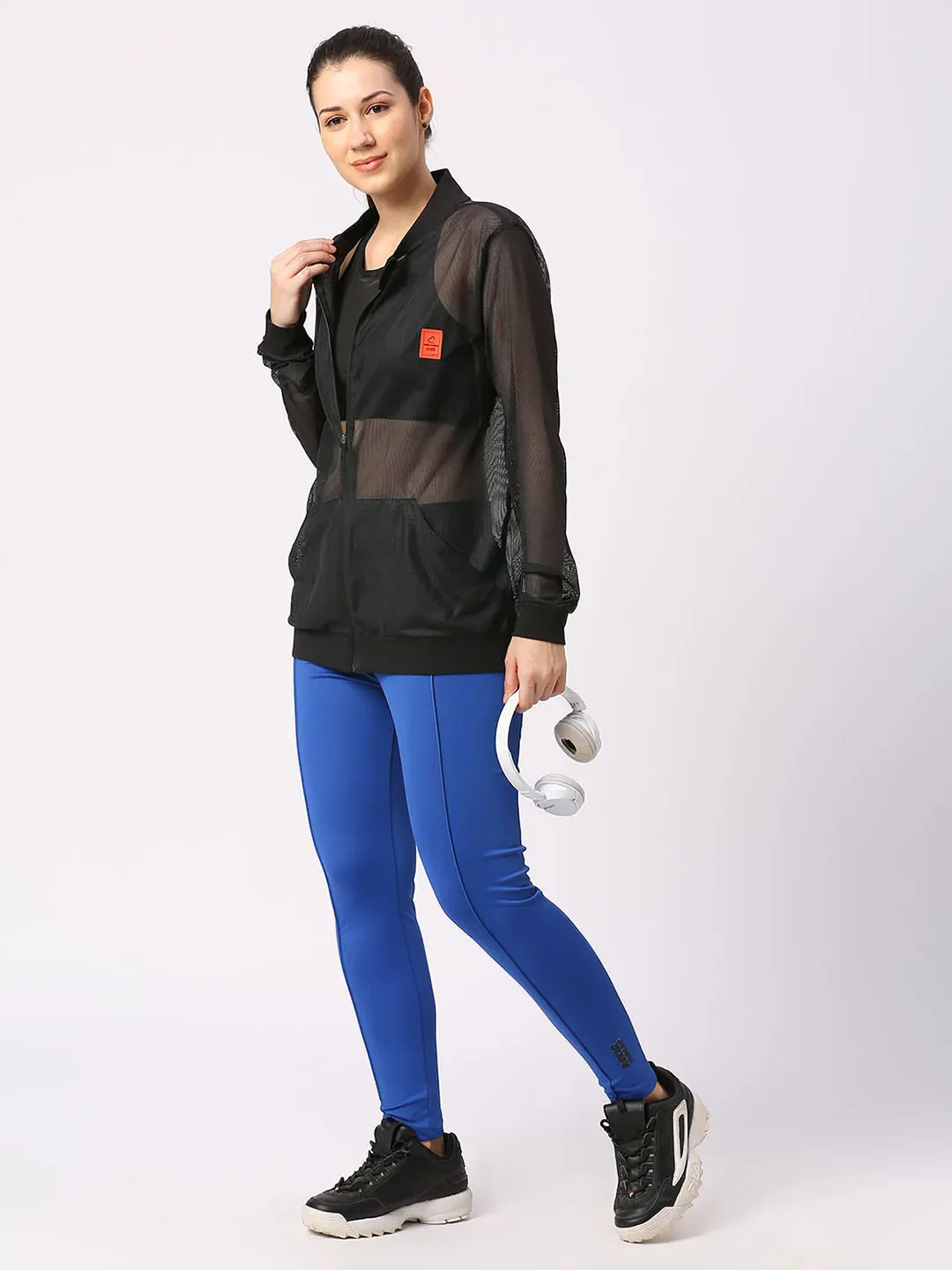 Black Oversized Boxy Fit Womans' Shrug By Being Human Clothing - Image 7