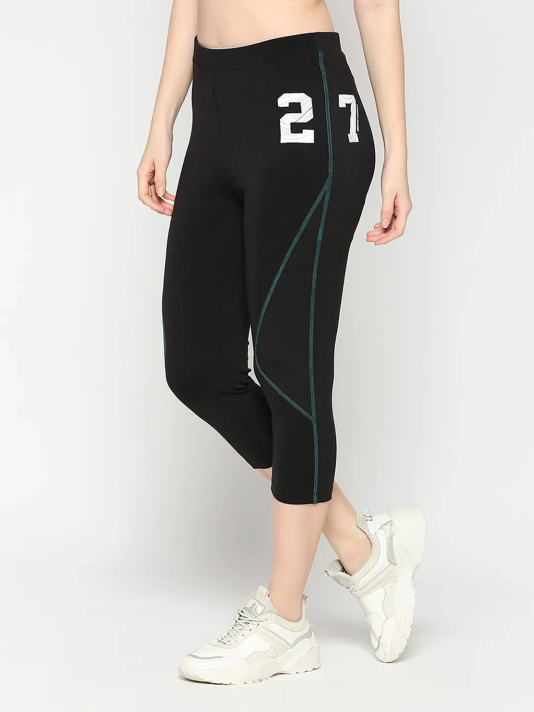 Black Women's Leggings by Being Human Clothing - Image 2