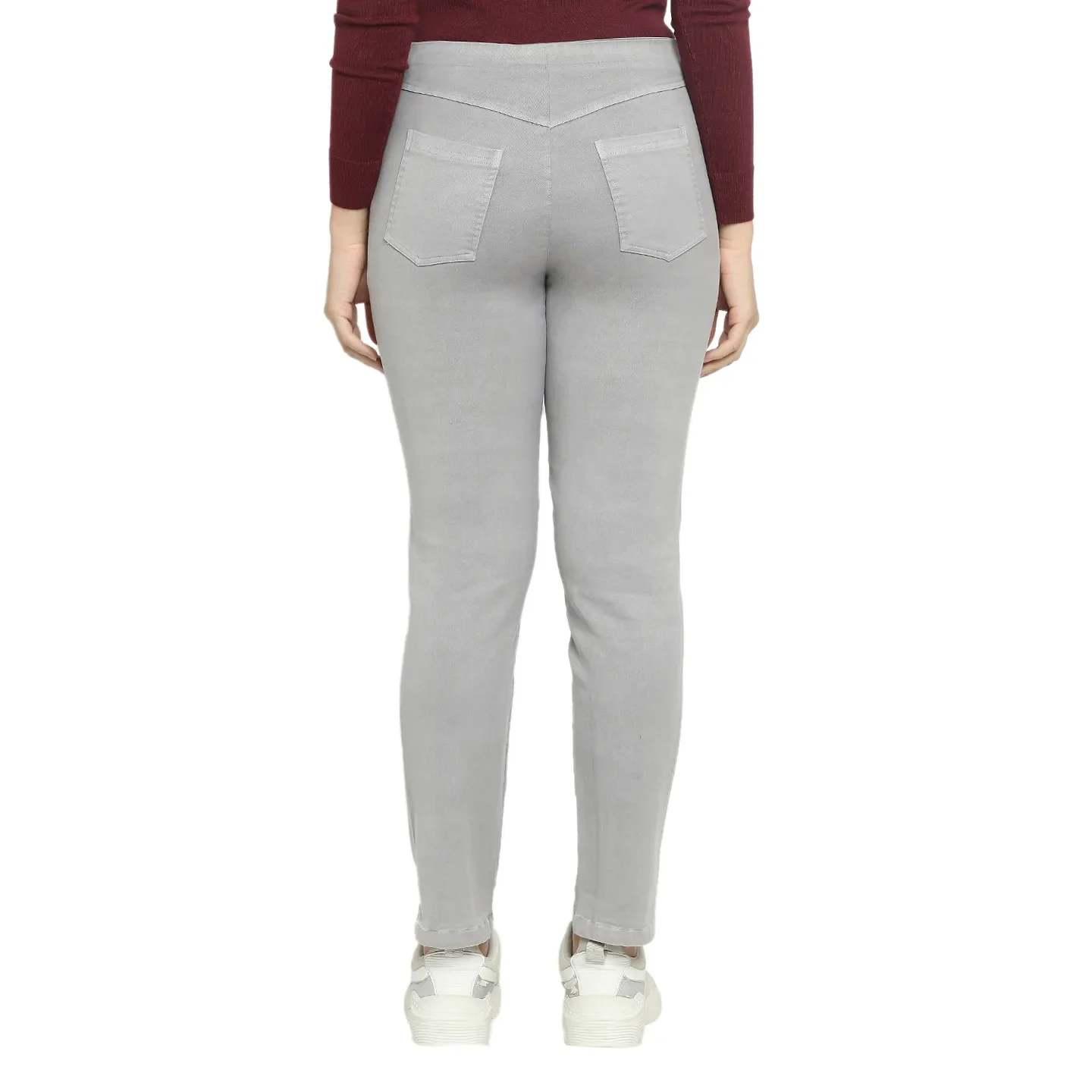 Grey Women's Leggings by Being Human Clothing - Image 4