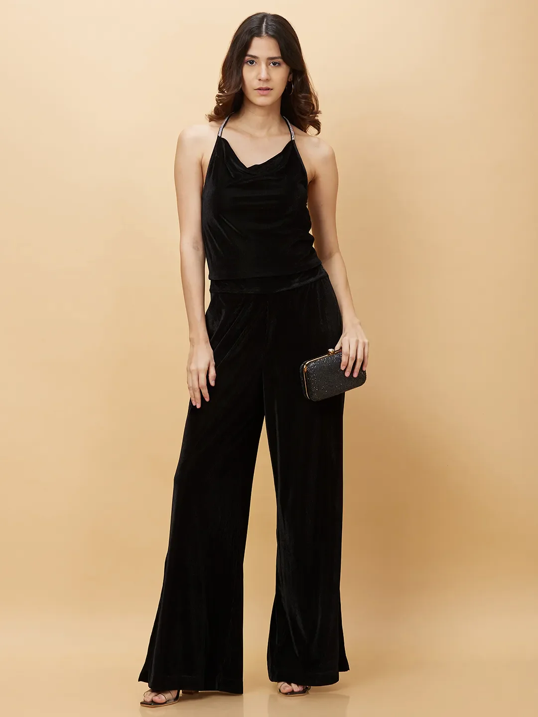 Women's Black Strappy Camisole Top by Being Human Clothing - Image 2