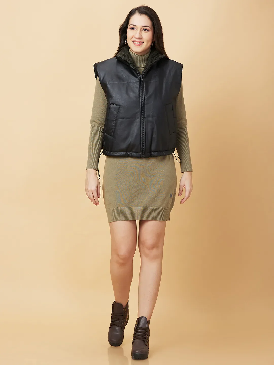 Black Women's Jacket By Being Human Clothing - Image 2