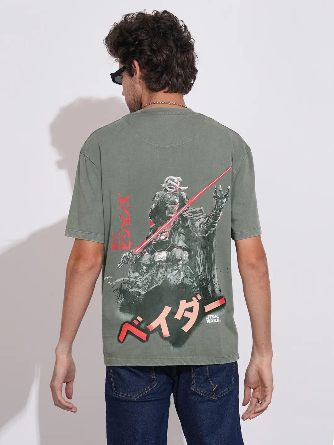 Grey Easy Fit Round Neck Men's T-Shirt by Being Human Clothing - Image 6
