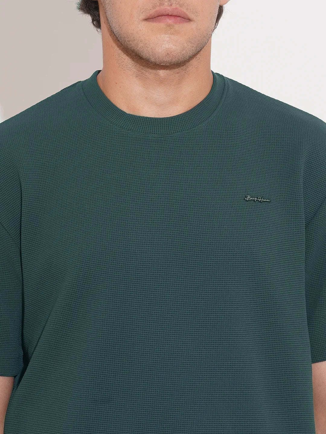 Grey Easy Fit Men's Short Sleeves T-Shirt by Being Human Clothing - Image 5