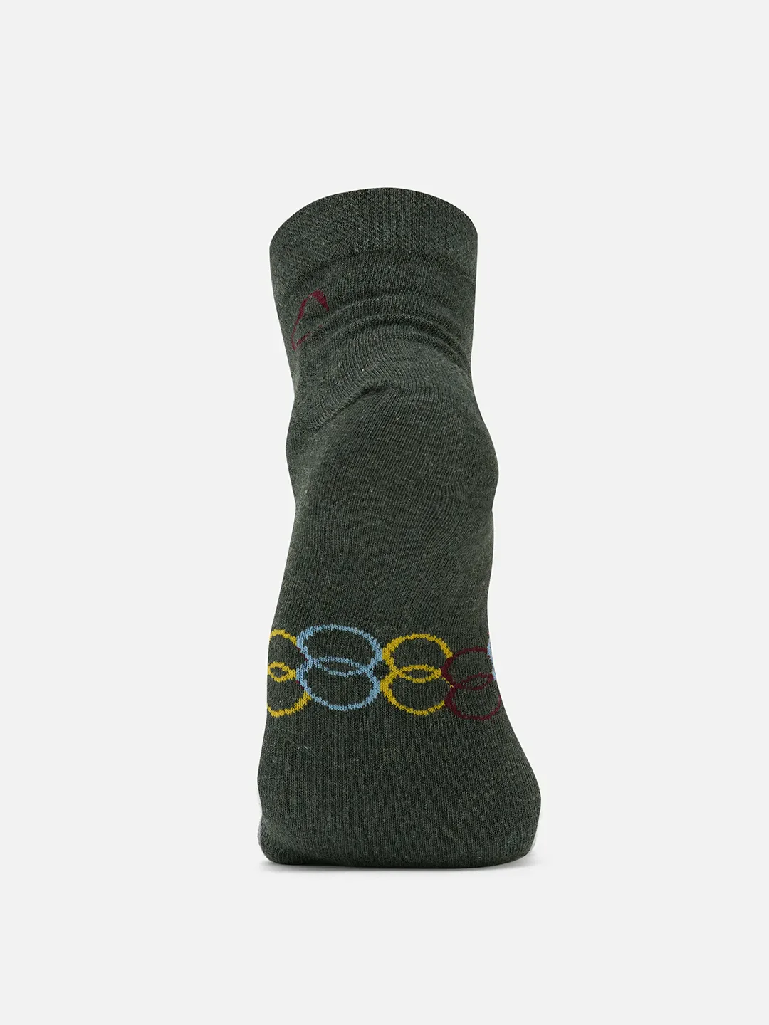 Grey Cotton Blend Men's Socks by Being Human Clothing - Image 2