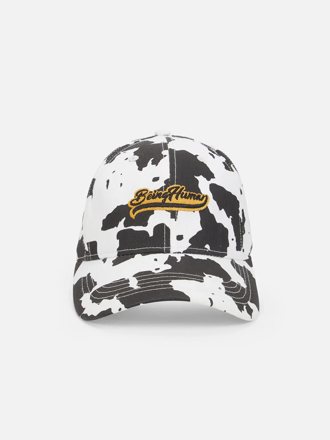 Black Cotton Unisex Cap by Being Human Clothing - Image 5