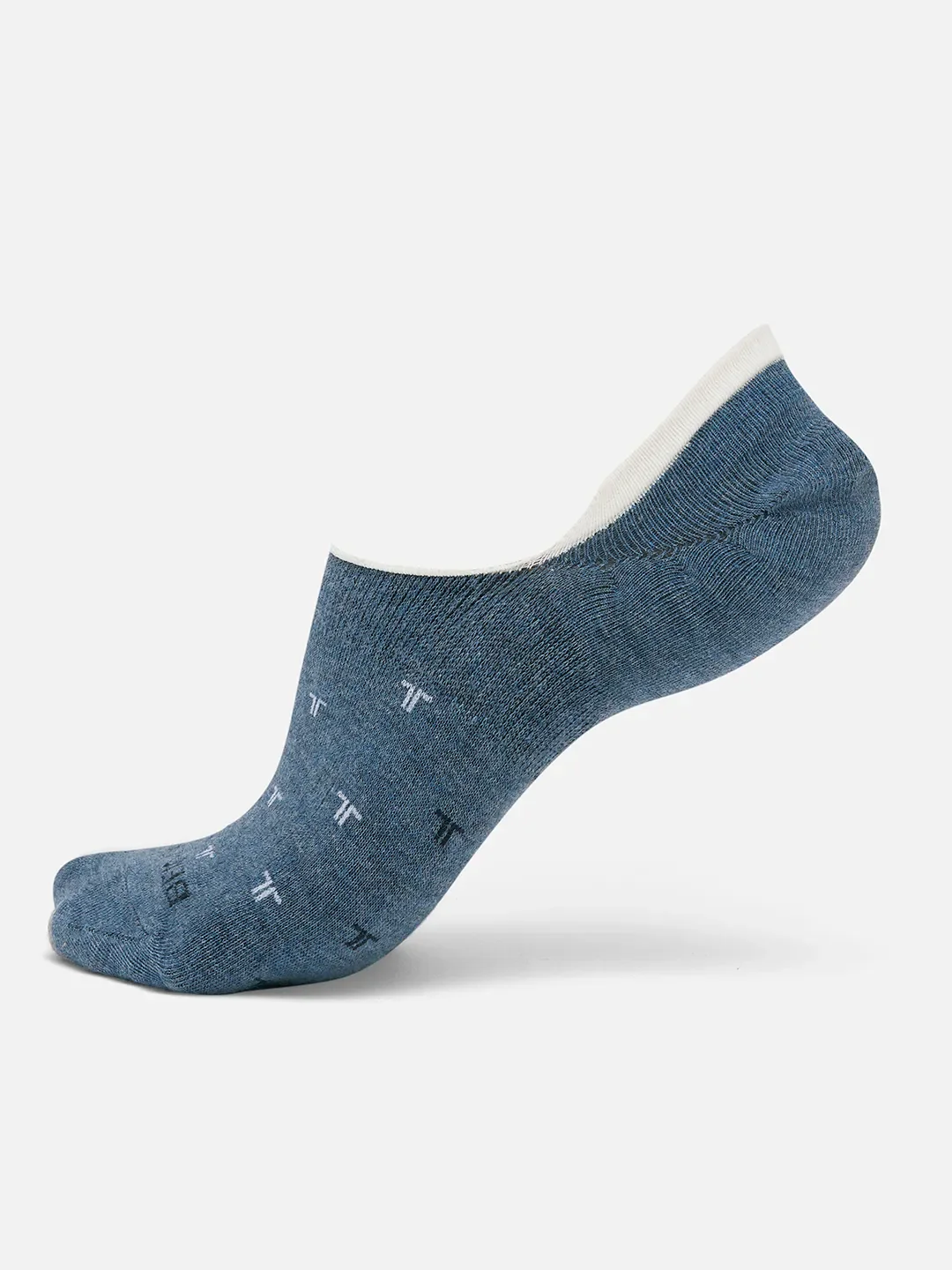 Blue Cotton Blend Men's Socks by Being Human Clothing