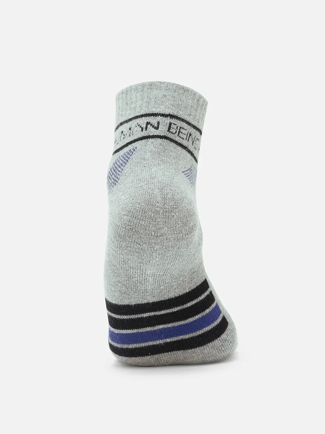 Grey Cotton Men's Socks by Being Human Clothing - Image 2