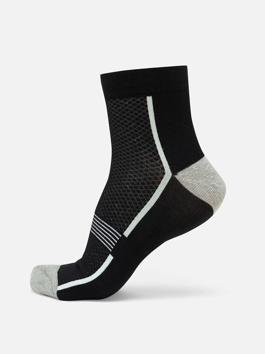 White Cotton Blend Men's Socks by Being Human Clothing