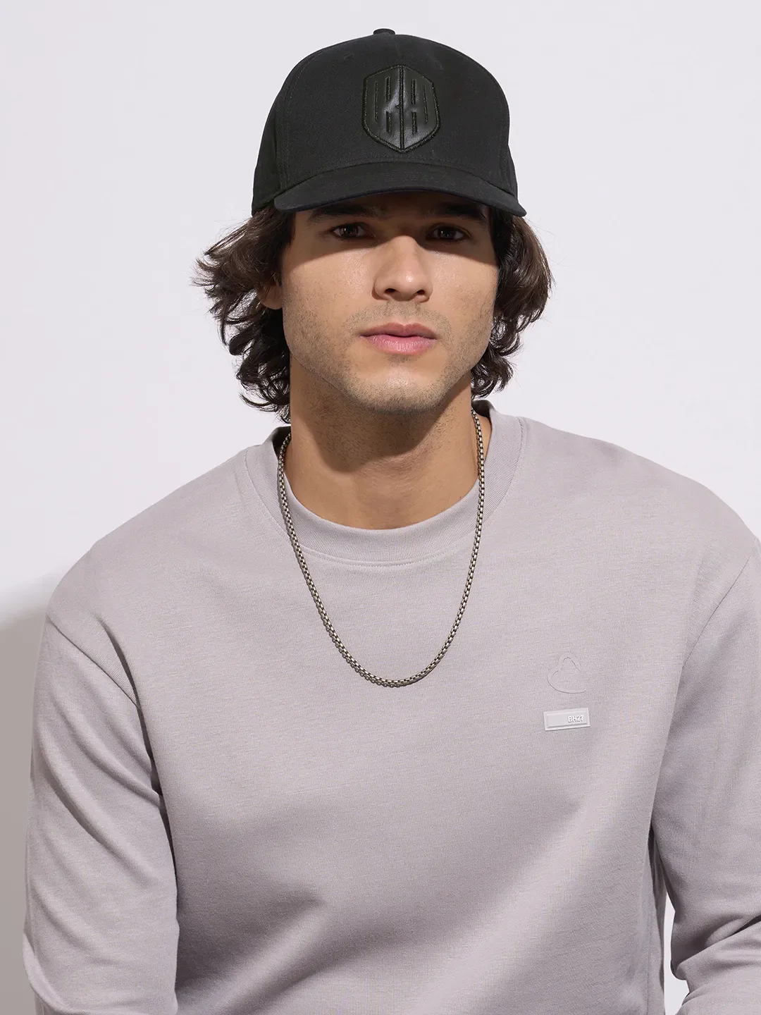 White Polyester Unisex Cap by Being Human Clothing - Image 4