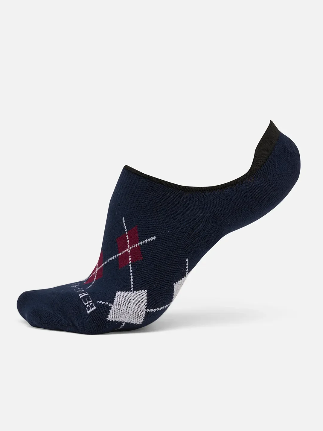 White Cotton Blend Men's Socks by Being Human Clothing - Image 4