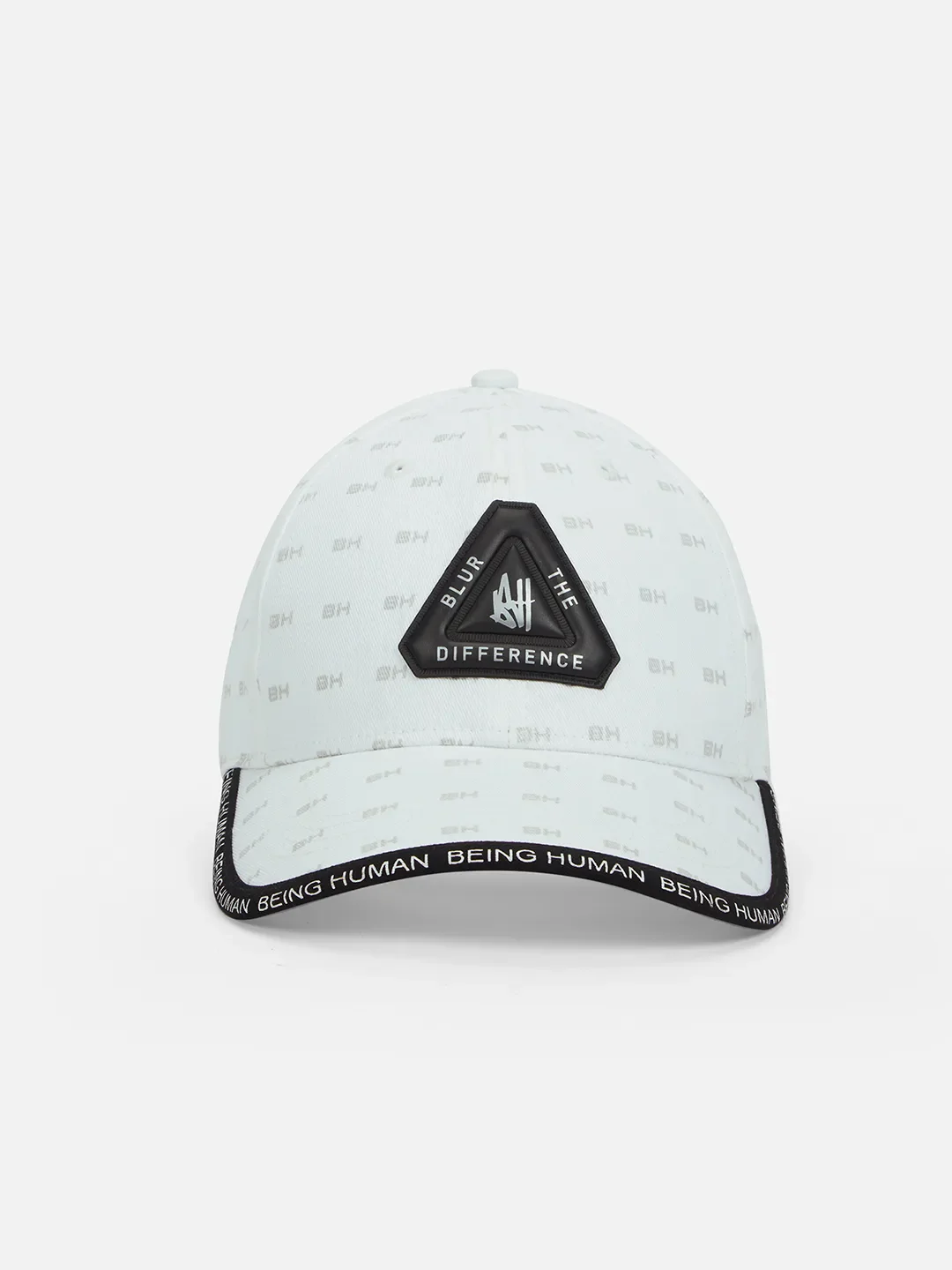 Yellow&Grey Cotton Unisex Cap by Being Human Clothing - Image 5