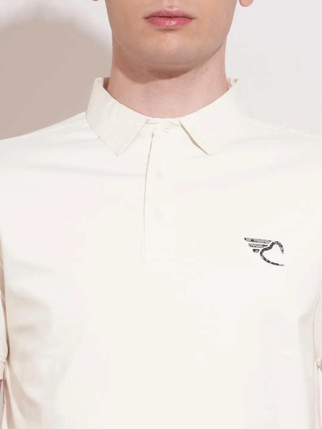 Blue Regular Fit Men's Polo T-Shirt by Being Human Clothing - Image 5
