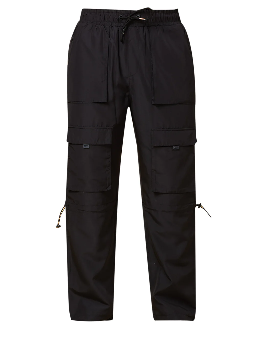 Black Easy Fit Cargos for Men by Being Human Clothing