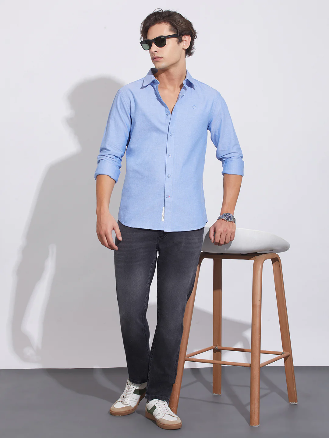 Black Tone Slim Fit Denims for Men by Being Human Clothing - Image 4