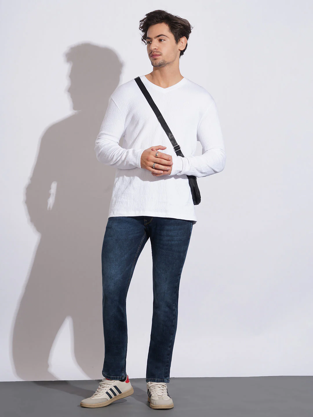 Dark Tone Skinny Fit Jeans for Men by Being Human Clothing - Image 4