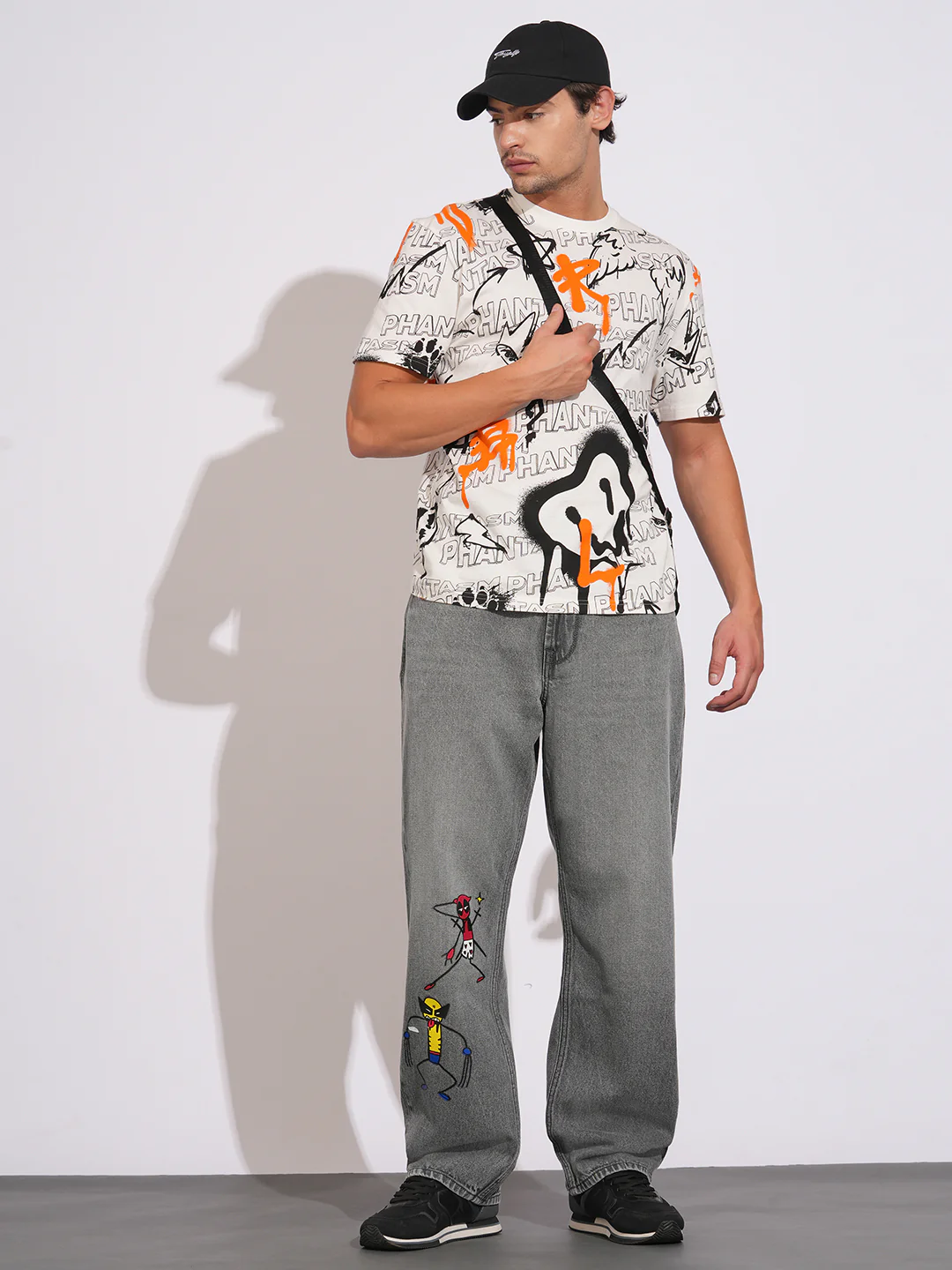 Grey Barrel Fit Denims for Men by Being Human Clothing - Image 4