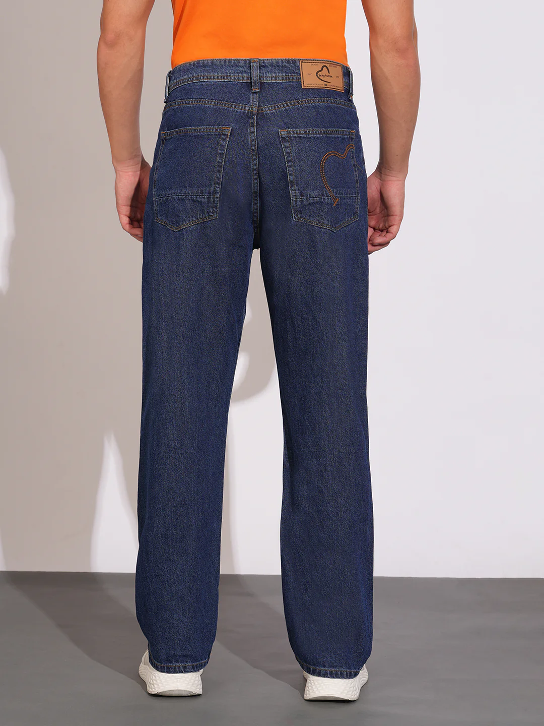 Mid Tone Anti Fit Denims for Men by Being Human Clothing - Image 3