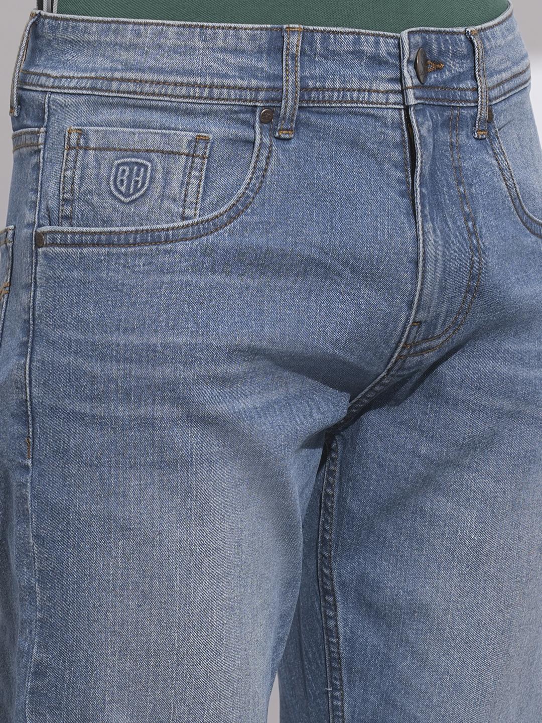 Mid Tone Slim Fit Denims for Men by Being Human Clothing - Image 5