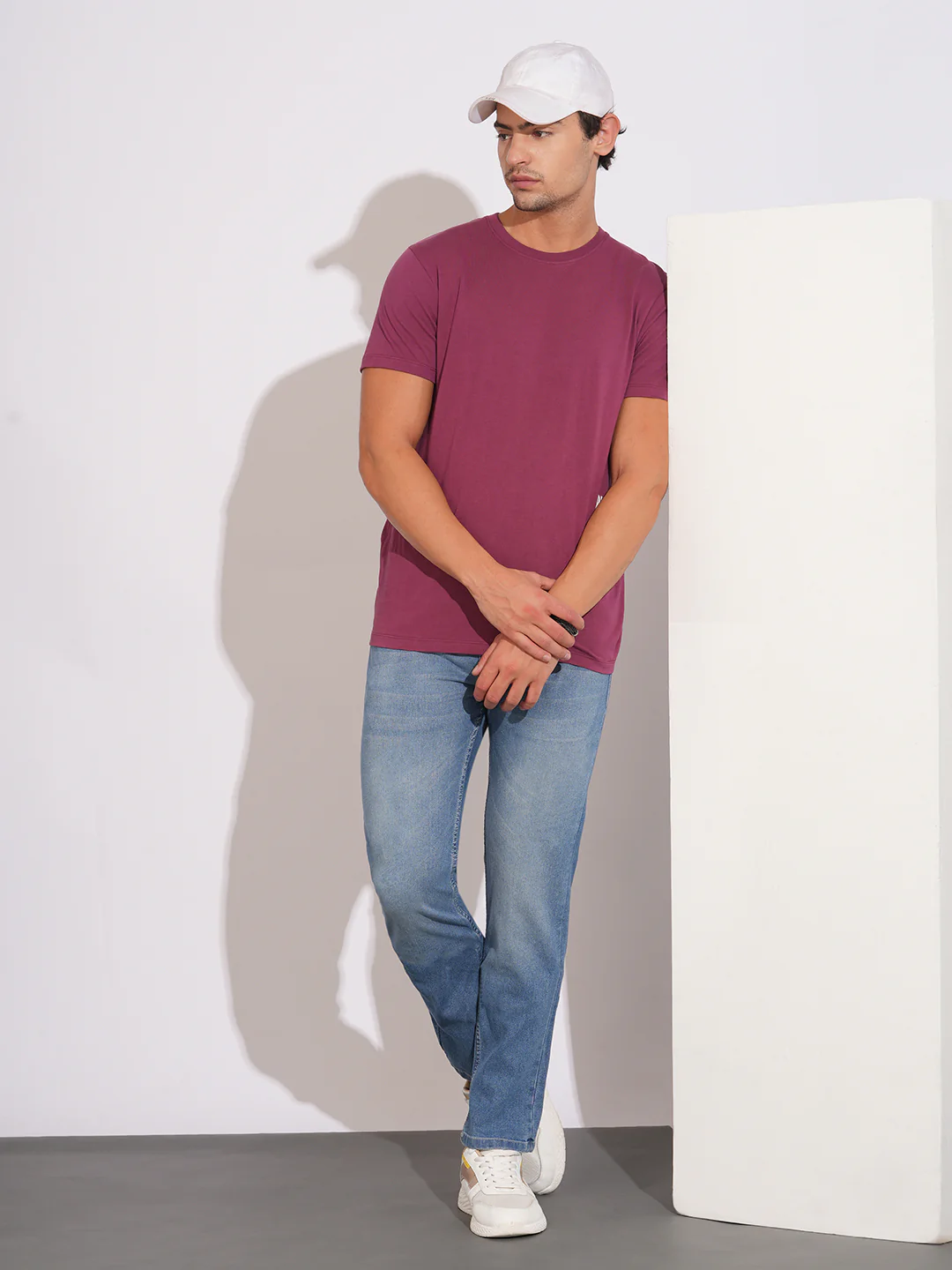 Mid Tone Straight Fit Denims for Men by Being Human Clothing - Image 4