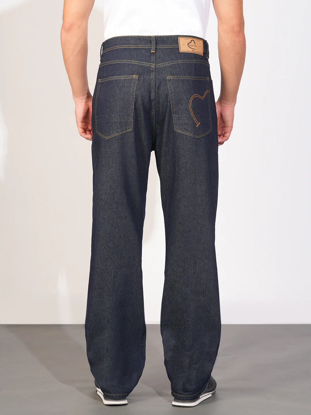 Raw Blue Anti Fit Denims for Men by Being Human Clothing - Image 3